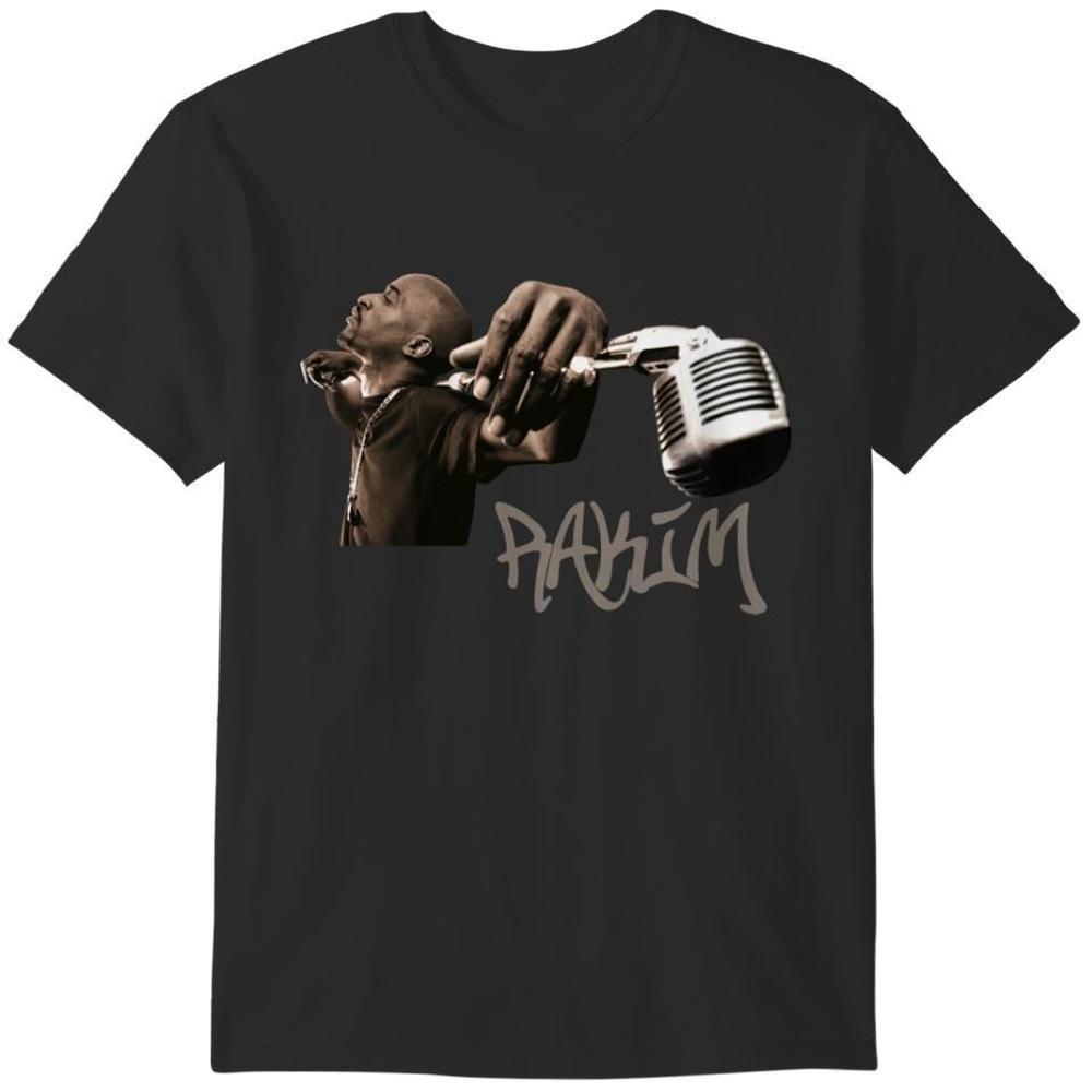 Rakim Rapper Microphone Fiend Hip Hop Rap Tribute T Shirt